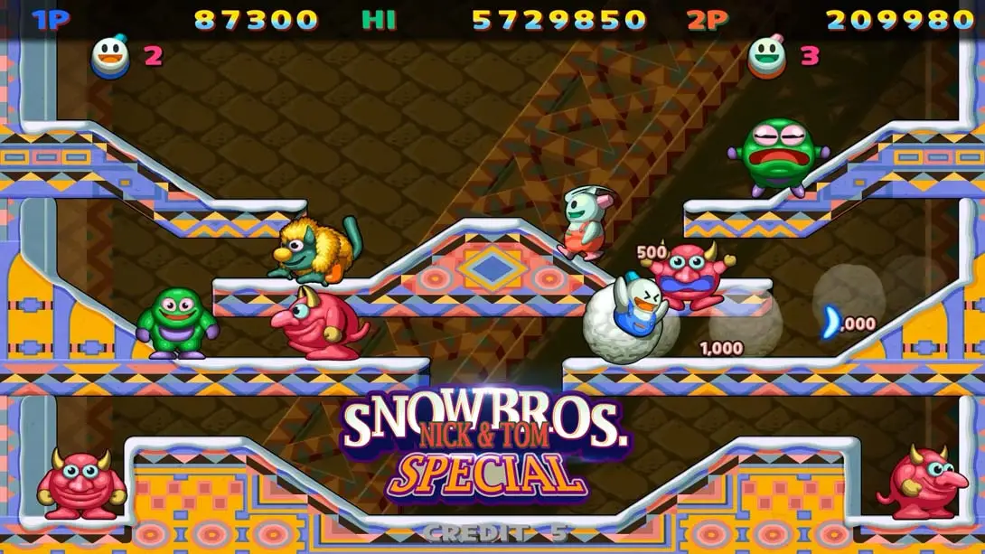 雪人兄弟 特别版 1.0.4金手指-NS游戏网